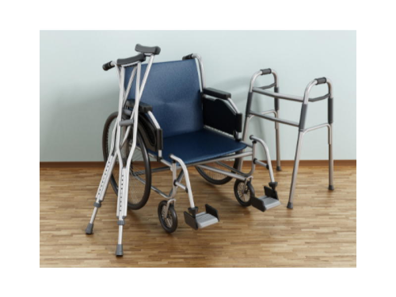 Alquiler de sillas de ruedas y andadores